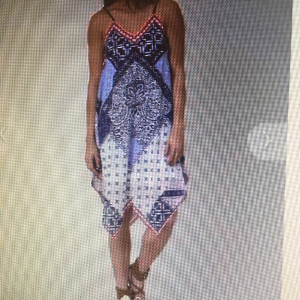 Jolt💙 /Buckle Handkerchief hem Dress